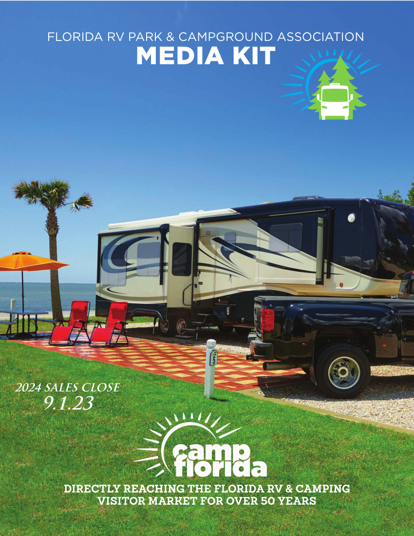 2024 Camp Florida Media Kit Cover